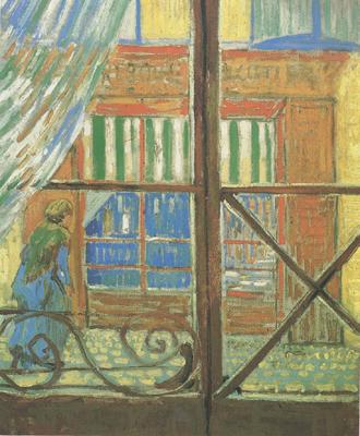 Vincent Van Gogh A Pork-Butcher's Shop Seen from a Window (nn04) oil painting image